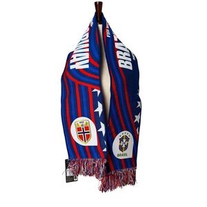 FIFA World Cup 2026 Brazil vs Norway Soccer Scarf New York New Jersey July 5 26